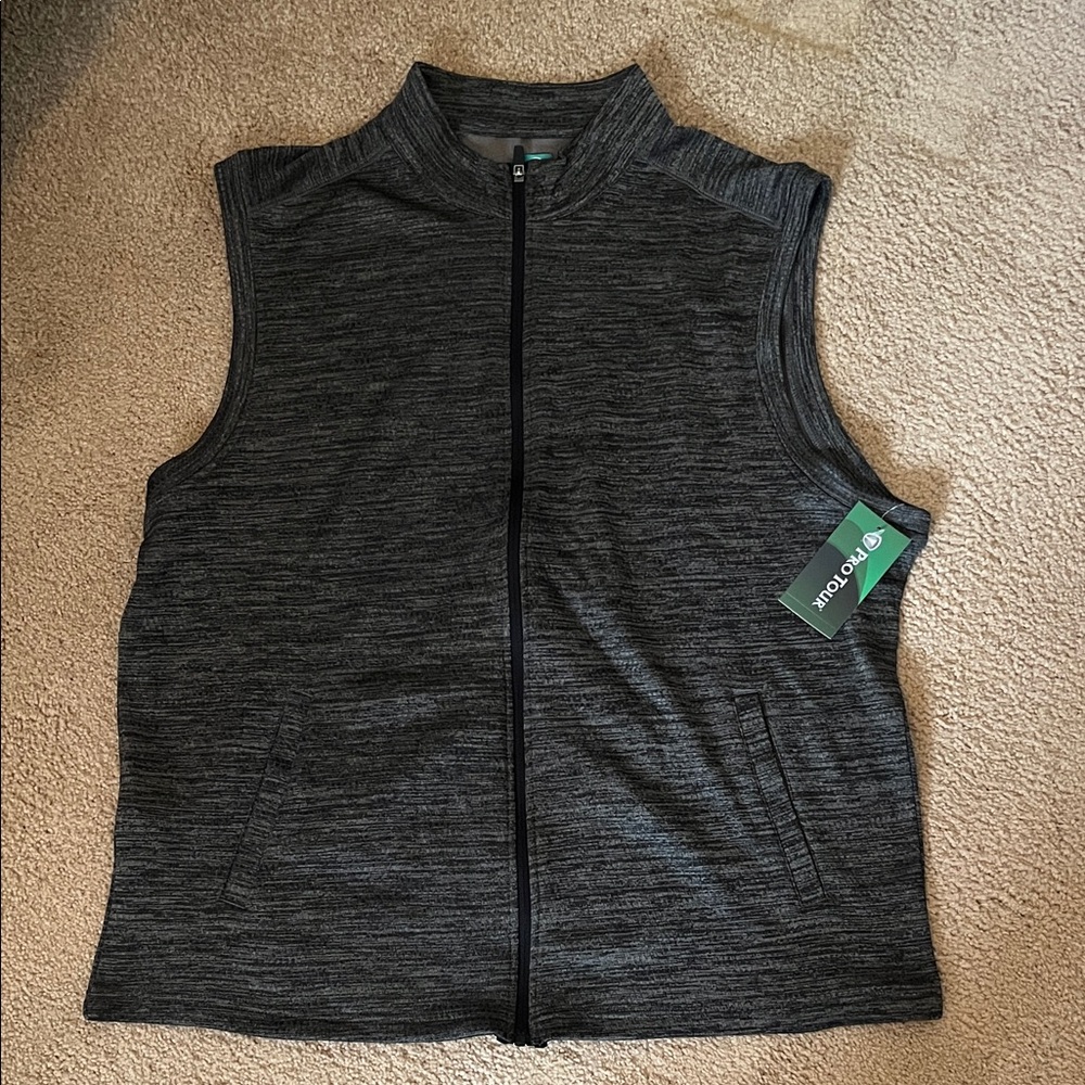 Men's Gray Sleeveless Vest